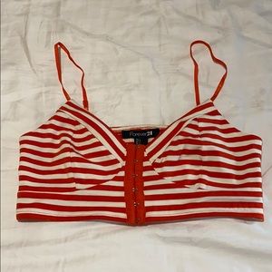 Forever 21 pin-up bra top New!